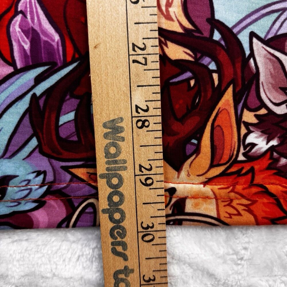 Camp Howl Dragon AOP All Over Print Shirt - Retired Design - Rare Furry Art - Picture 10 of 11